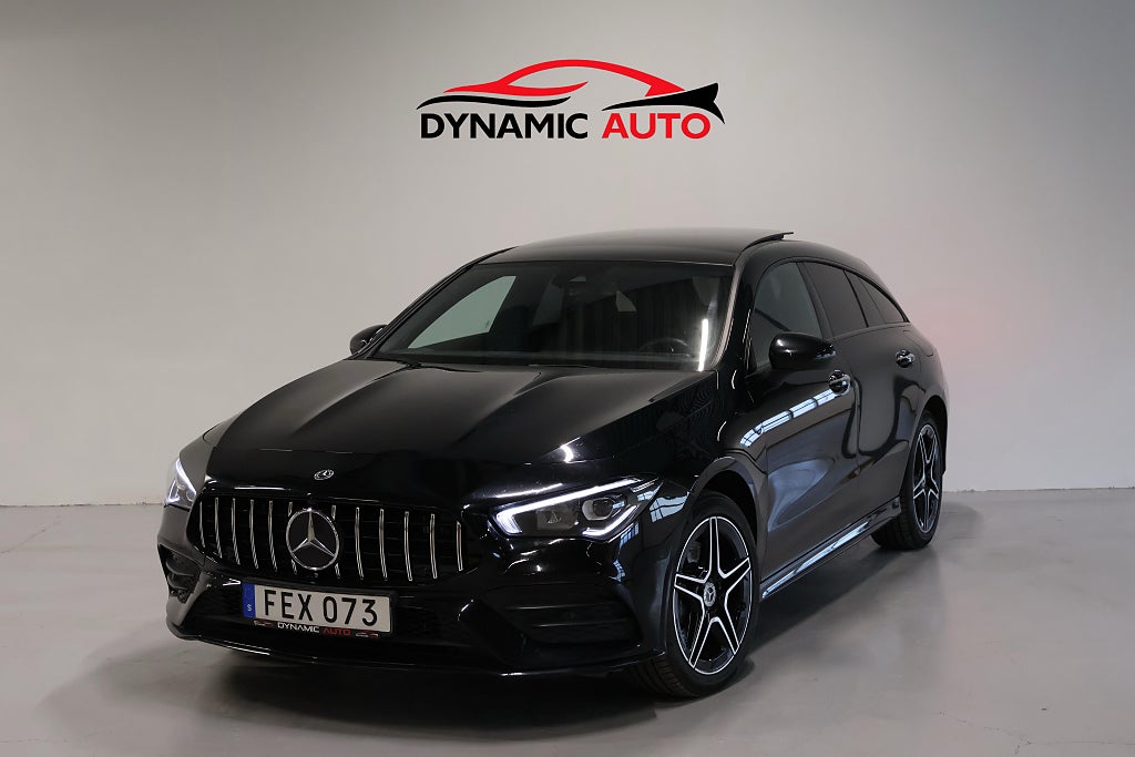 Mercedes-Benz CLA 250e SB/HYBRID/AMG/PANO/DRAG/VÄRMARE/BELYSNING/GTR