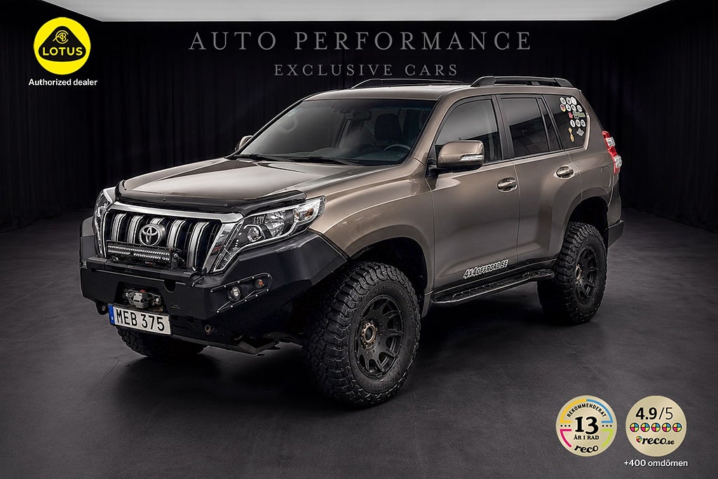 Toyota Land Cruiser Prado 2.8 4WD Unik 7-sits / Hemleverans /