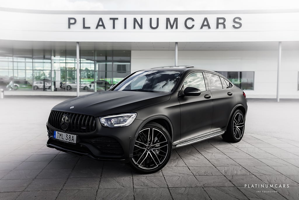 Mercedes-Benz GLC 43 AMG 4M Coupé 390hk / Race-cat down