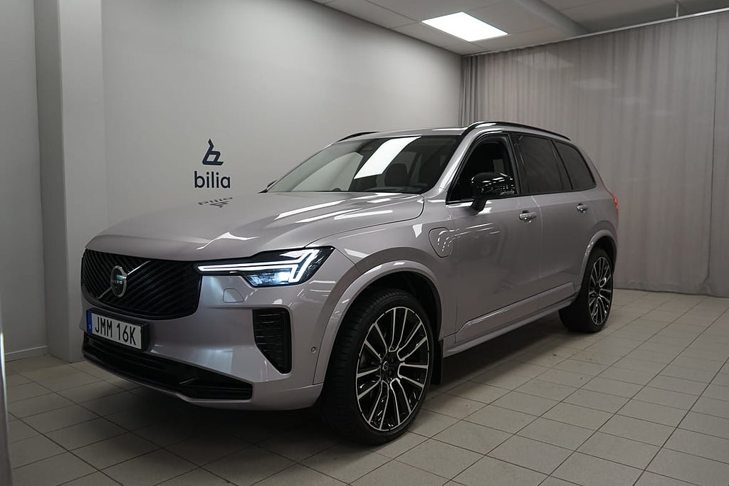 Volvo XC90 T8 Ultra Dark |Aktiv Chassi Luftfjädring | Ventilerat nappaläde.