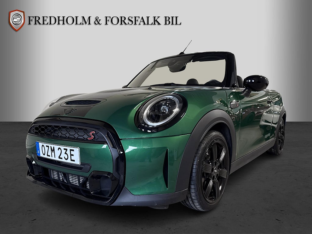 MINI Cooper S Cabriolet Steptronic 178HK British Racing green