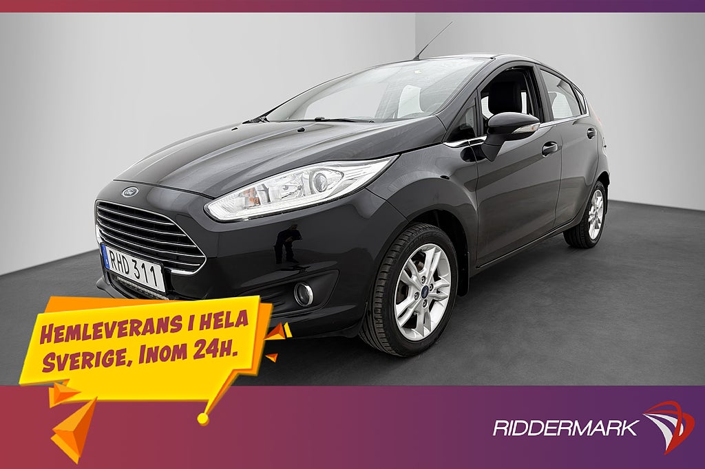 Ford Fiesta 5-dörrar 1.0 80hk Titanium LED-Ramp Bluetooth