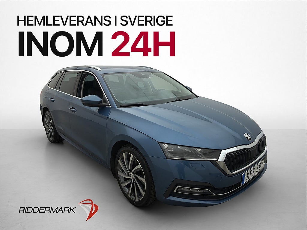 Skoda Octavia 2.0 TDI 150hk Style Canton HUD Cockpit Drag