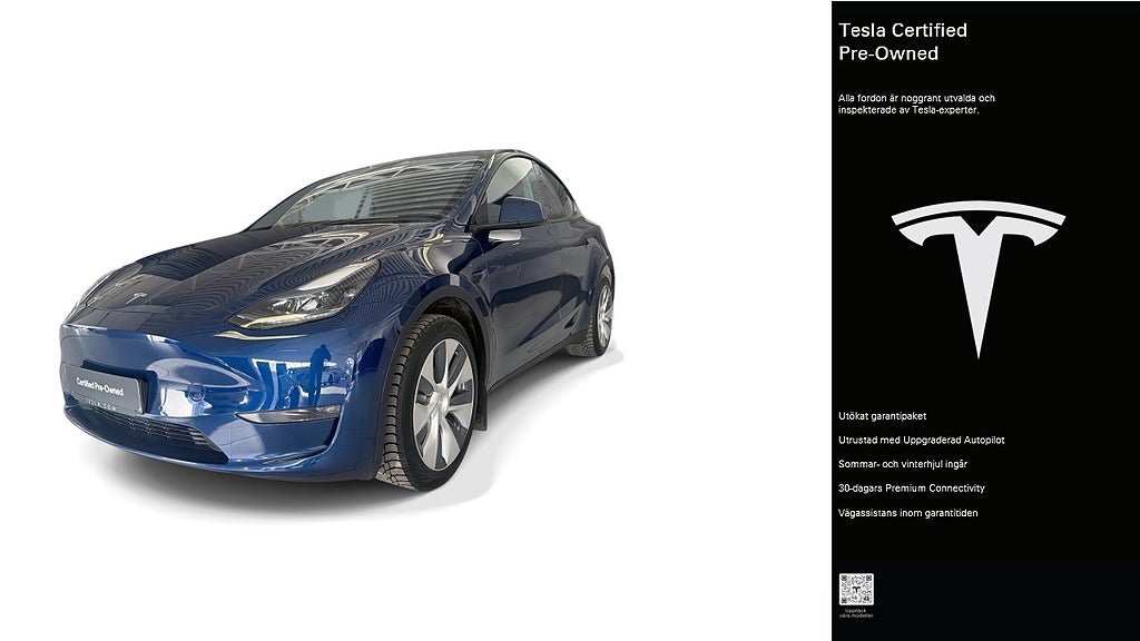 Tesla Model Y Long Range AWD,2024 Certified Pre-Owned 3,84% ränta