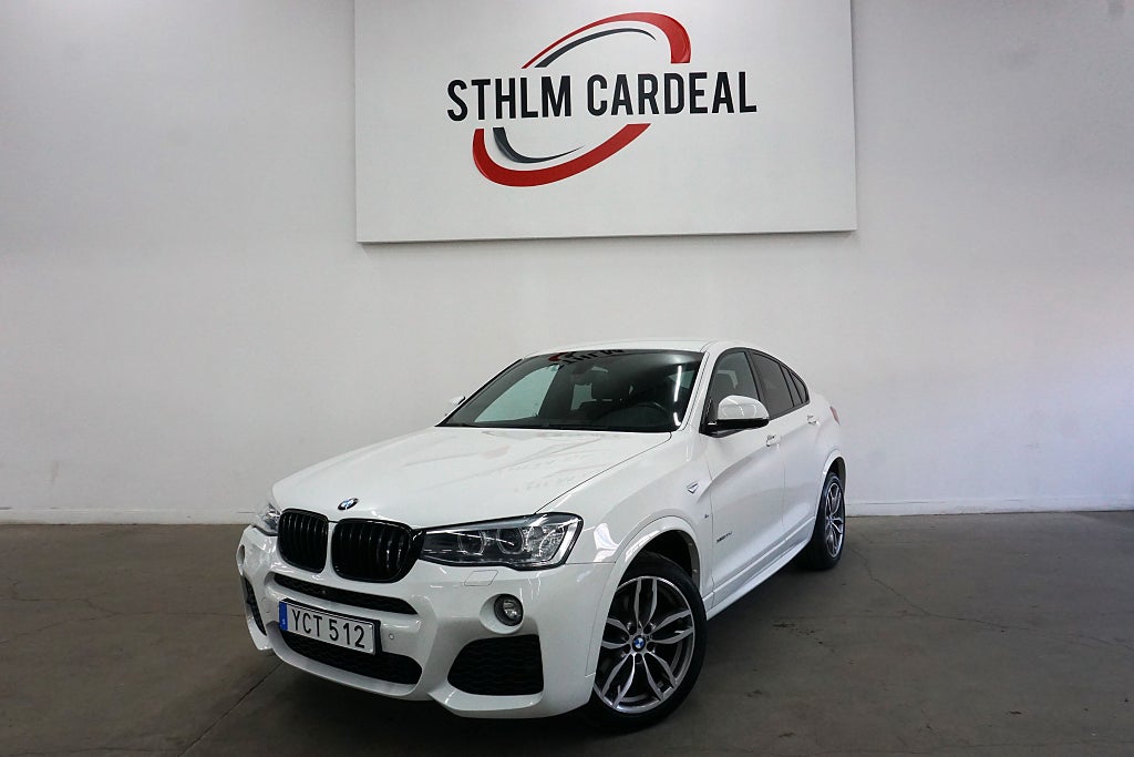 BMW X4 xDrive20d M Sport Euro 6, 360° kamera, M.Värm, D.Krok