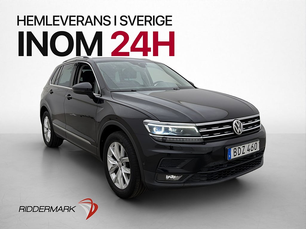 Volkswagen Tiguan 1.4 TSI 4M 150hk Värm Kamera CarPlay Drag