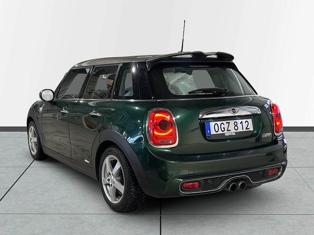MINI Cooper S 5-dörrars Chili Seven Mvärm Psens S/V-hjul
