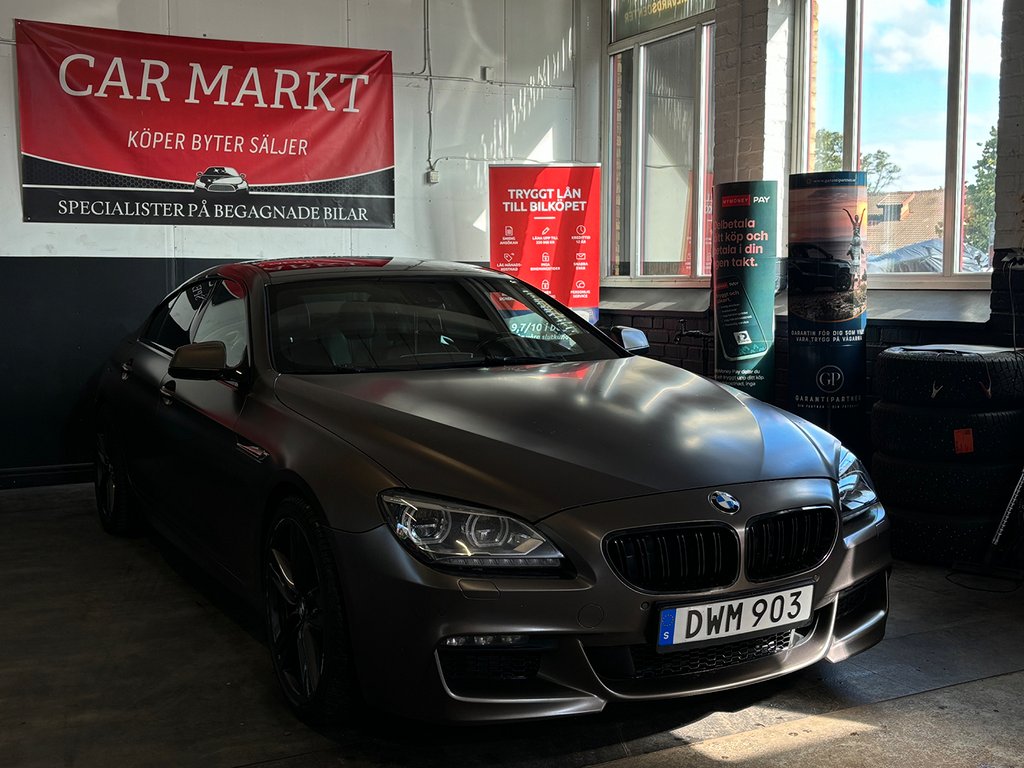 BMW 640 d Gran Coupé M Sport Taklucka Full Utrustad Sv-Såld