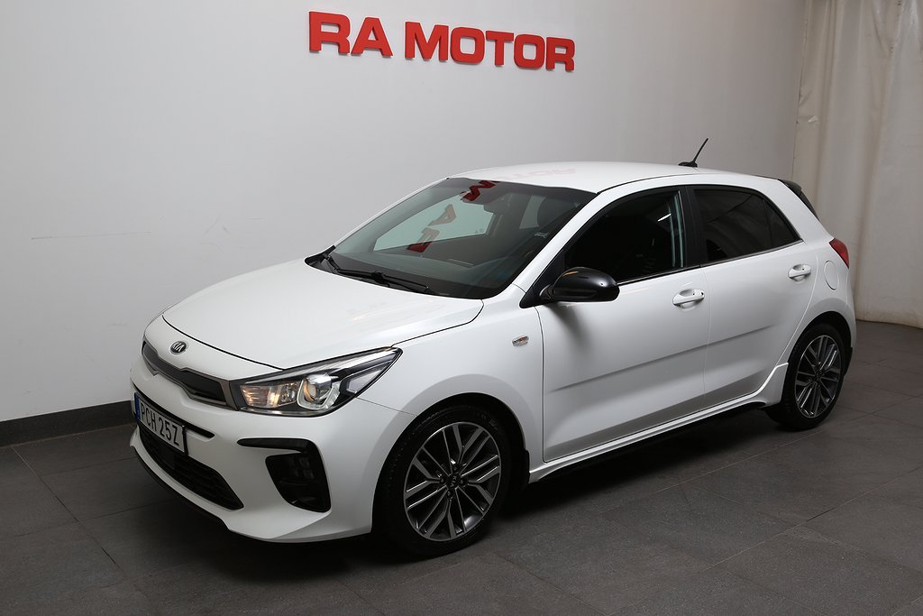 Kia Rio 1,0 T-GDI 120hk GT-Line Aut 5D CarPlay Kamera 2020