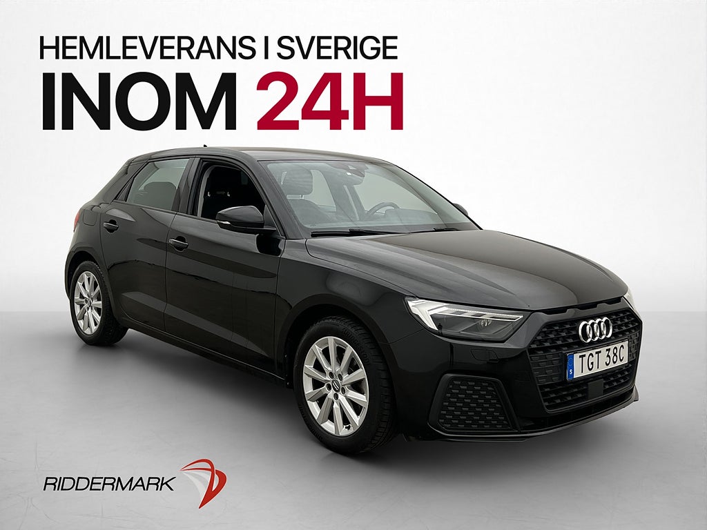 Audi A1 SB 30 TFS 116hk Proline Carplay Bluetooth Farthåll.