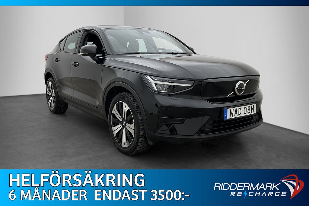 Volvo C40 Recharge Core MOMS Värmare Kamera VOC Pano