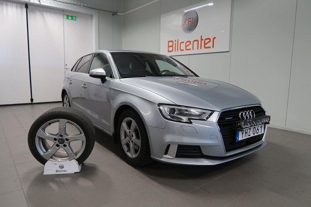 Audi A3 Sportback 2.0 TDI quattro *3,99%RÄNTA* Värmare-SoV