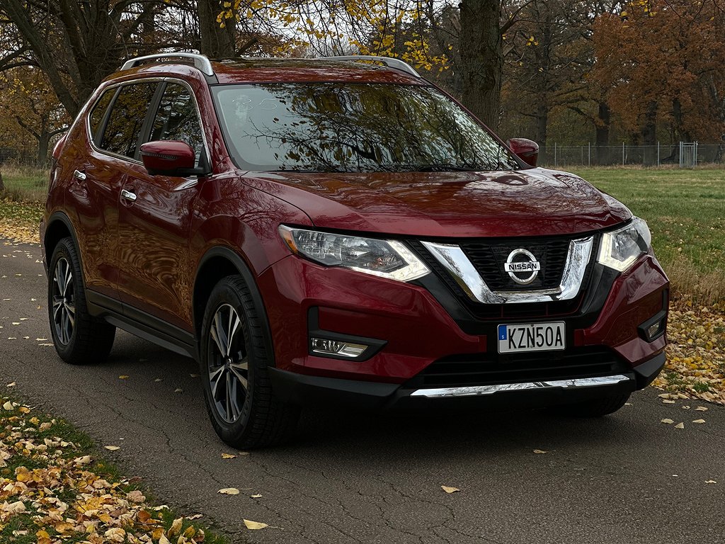 Nissan Rogue X-Trail Panorama 360 Kamera Skinn 12 m. garanti