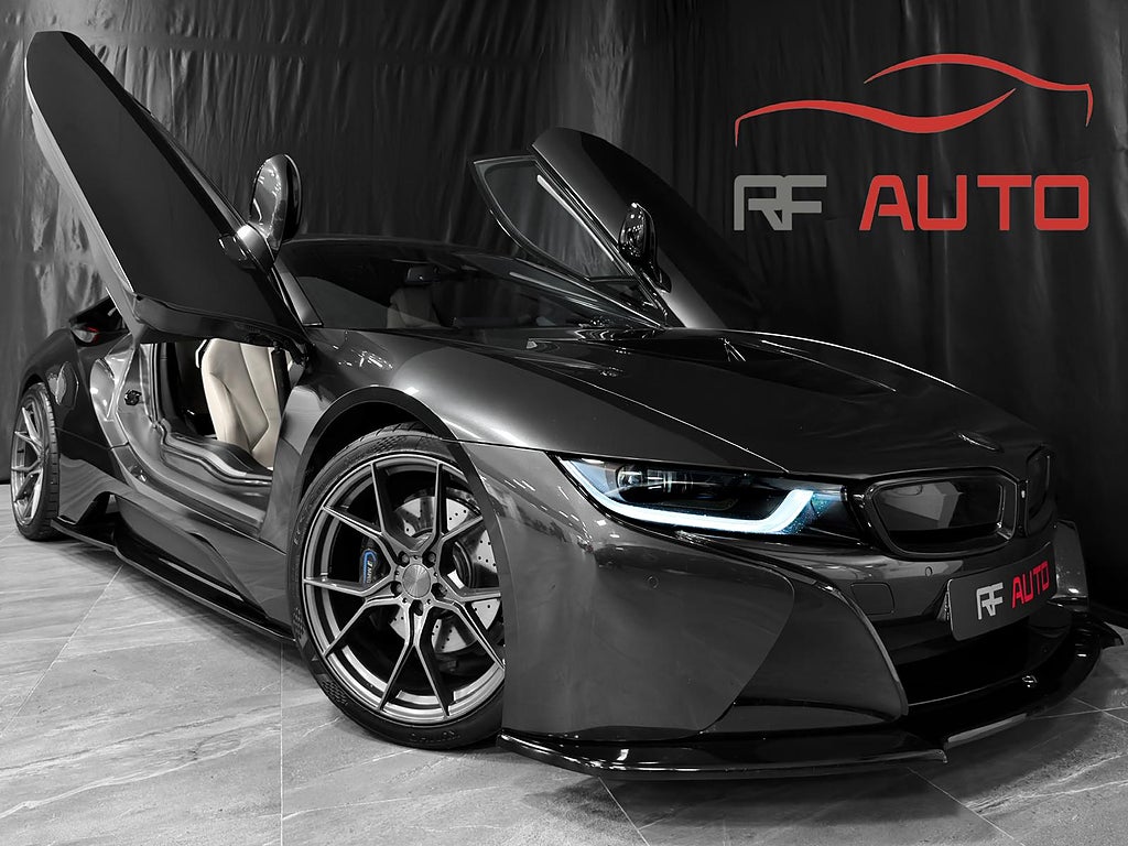 BMW i8 Cockpit Head-Up 360° H/K Svensksåld 326hk