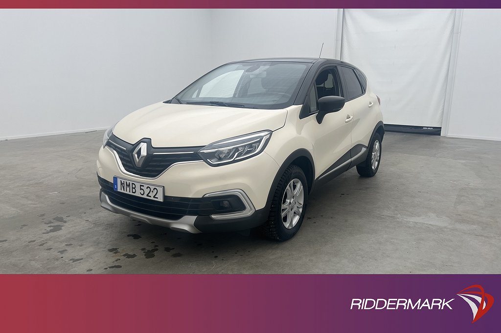 Renault Captur 0.9 TCe 90hk Intens B-Kamera Navi Farthållare