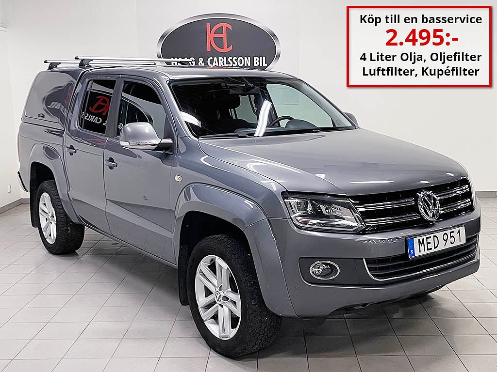 Volkswagen Amarok DoubelCab 2,8T 2,0 180Hk 4Motion Automat D-Värmare