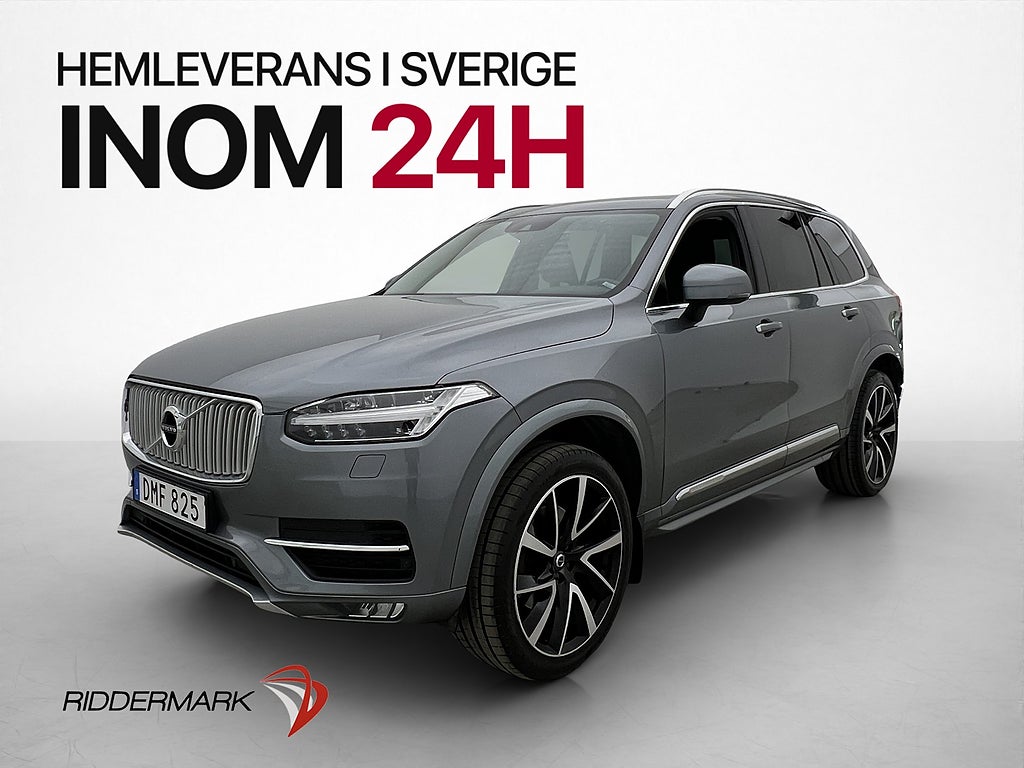 Volvo XC90 T5 AWD Inscription 7-Sits Kamera VOC CarPlay