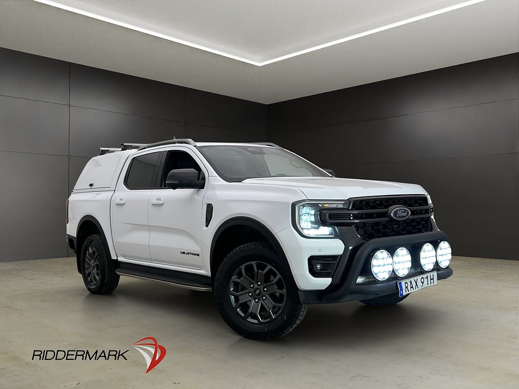 Ford ranger Wildtrak e-4WD Värm Drag Cockpit B&O Kåpa Moms
