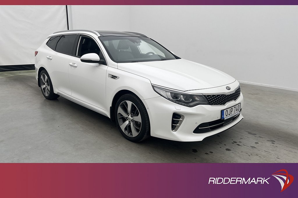 Kia Optima SW 1.7 141hk GT-Line Pano H/K Kamera Navi Skinn