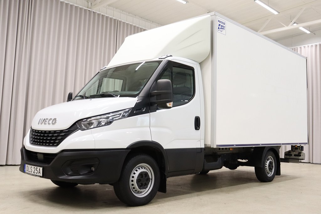 Iveco Daily Automat Volymskåp Bakgavellyft Sidodörr Kamera