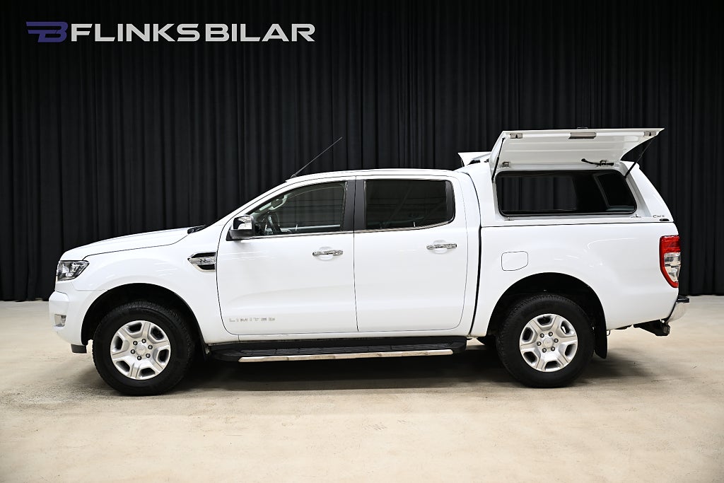 Ford ranger 160HK Automat|Limited|Kåpa|Drag|Värmare|GPS|Backkamera