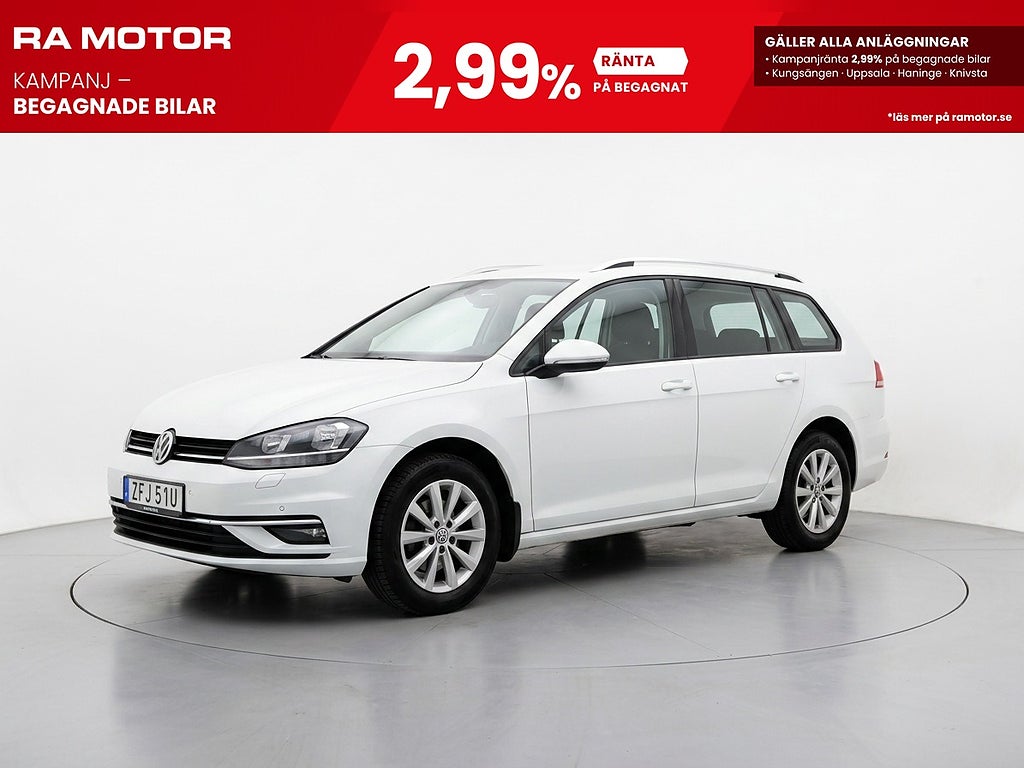 Volkswagen Golf I SC 1.6 TDI 116hk | D-värm | Backkamera | Adaptiv-Fart 2019