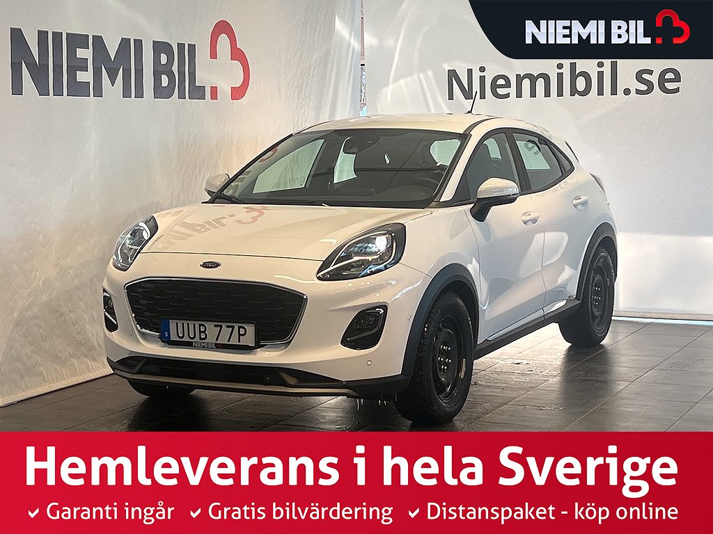 Ford Puma 1.0 Hybrid Aut Euro 6 125hk Kamera/Navi/MOMS