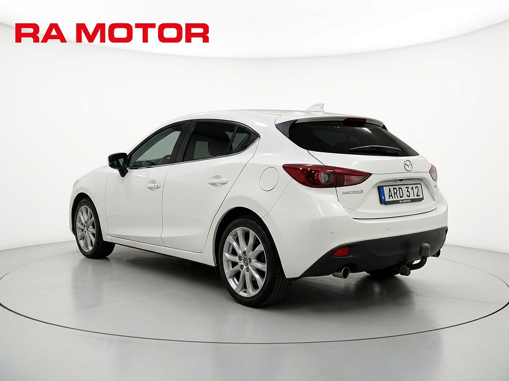 Mazda 3 2,2 DE SKYACTIV-D Vision 150hk Navi P-sensor Drag