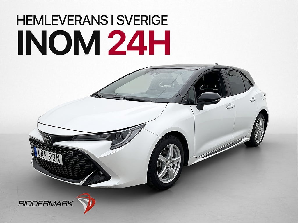 Toyota Corolla Hybrid 122hk GR Sport Värmare Kamera Skinn