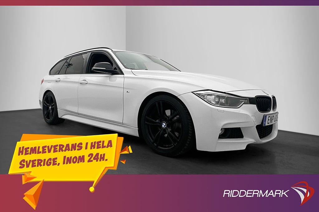 BMW 320 D Touring 184hk M Sport HiFi Dragkrok Sensorer