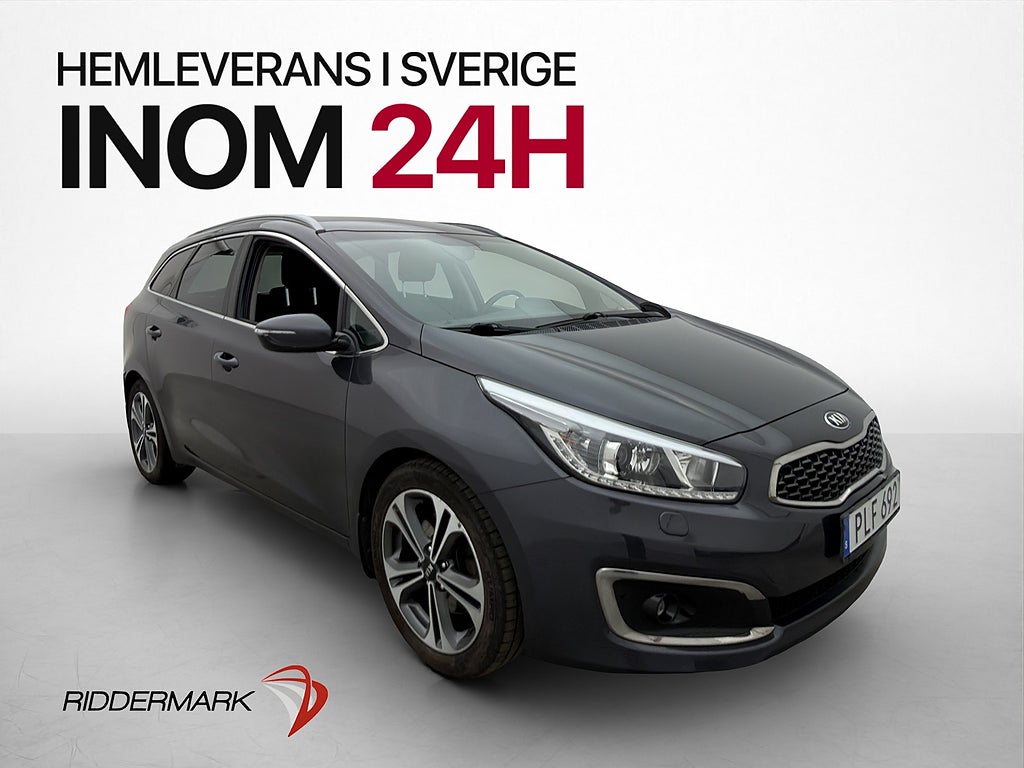 Kia Ceed 1.6 135hk 1-Brukare Kamera Navi CarPlay