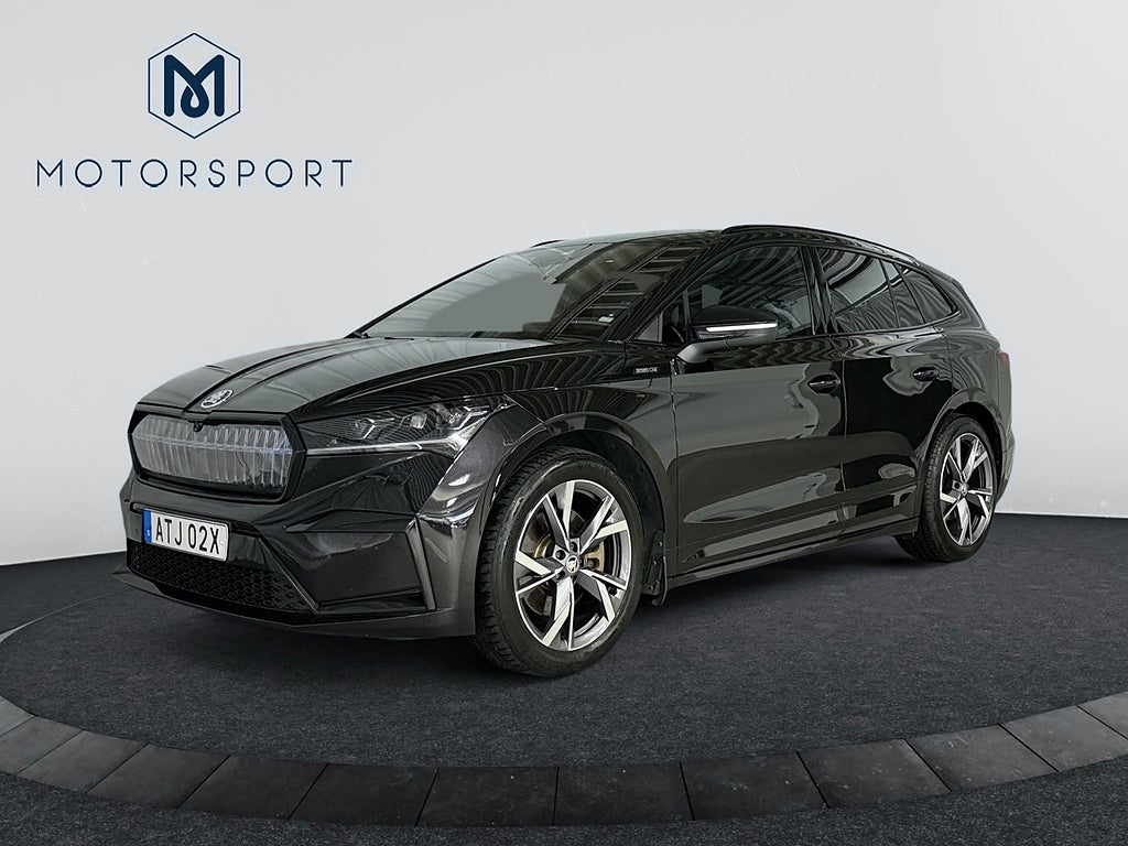 Skoda Enyaq iV iV80x Sportline Drag Värmepump Canton Förklimat Head-up