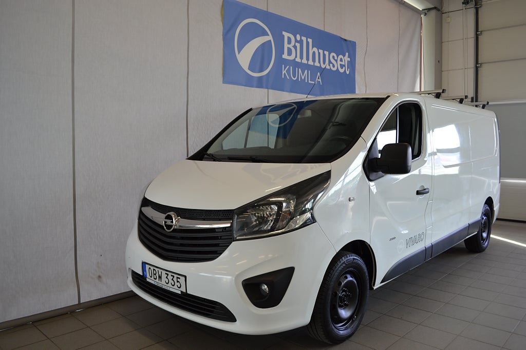 Opel Vivaro 1,6 CDTi 115hk L2H1 Manuell Drag Inredning