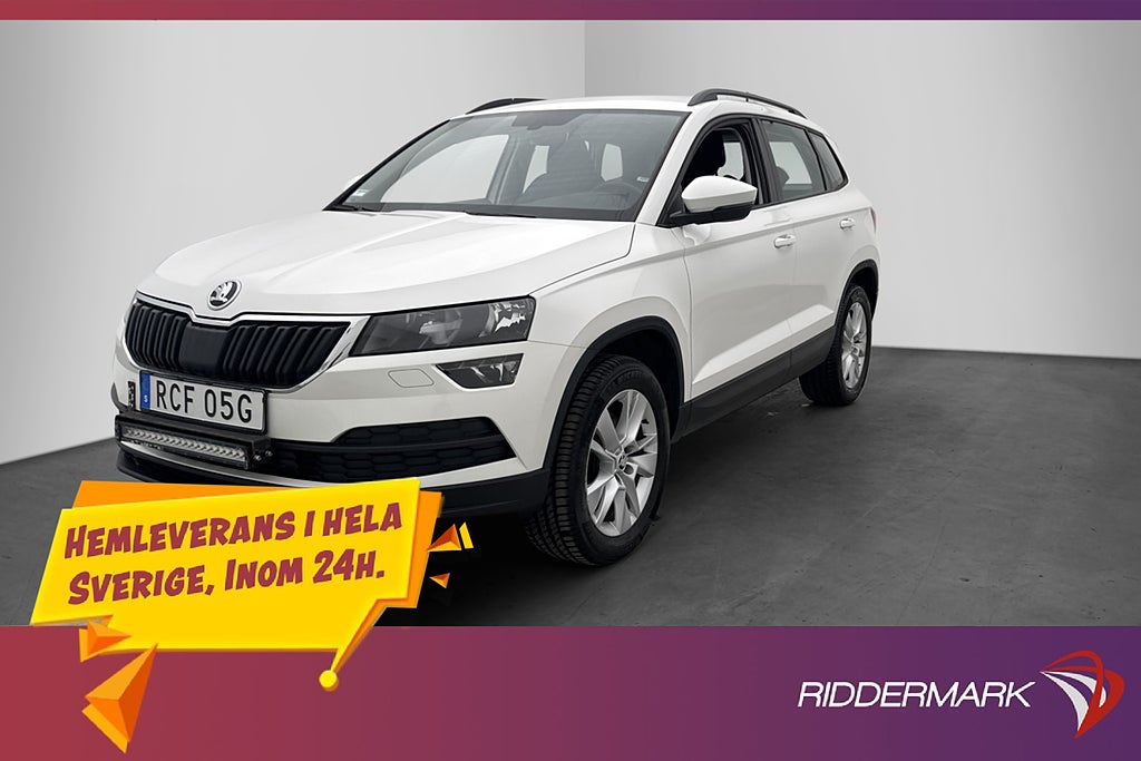 Skoda Karoq TDI 4x4 150hk Ambition M/K-Värm Sensorer CarPlay