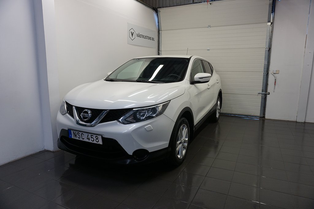 Nissan Qashqai 1.2 DIG-T XTRONIC-CVT, BT, Ny Servad 115hk