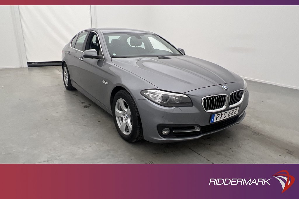 BMW 520 d Sedan M Sport-Ratt Läder HiFi Sensorer Navi Drag