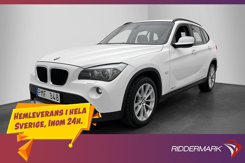 BMW X1 sDrive20d 163hk Dragkrok Farthållare Keyless 0.45/mil