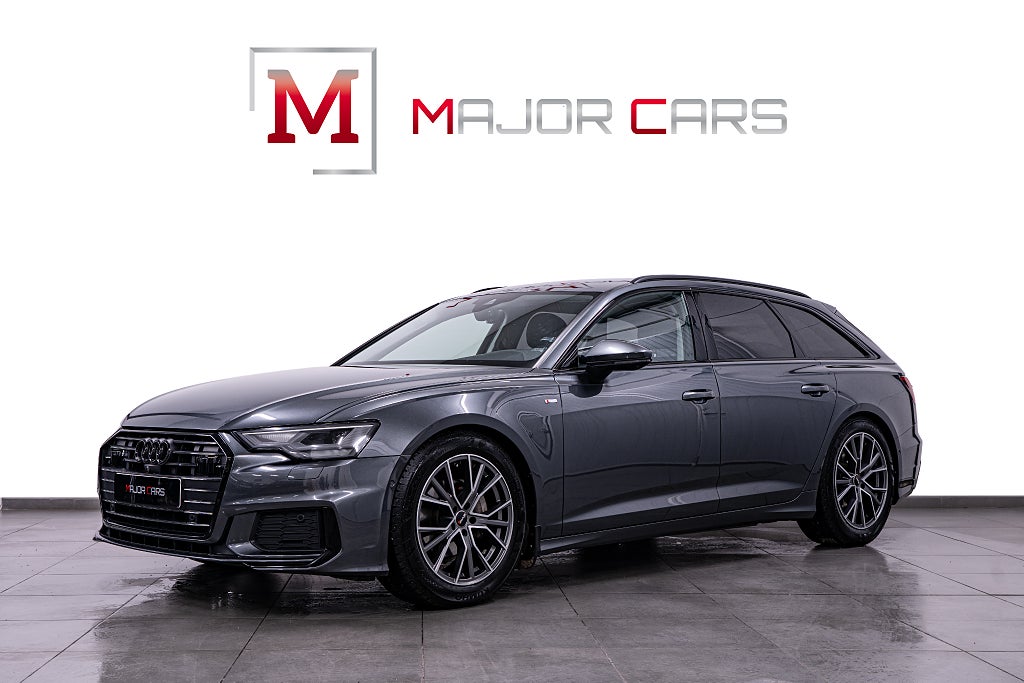 Audi A6 Avant 40 TDI S-Line B&O 360° SoftClose SvartOptik 204hk