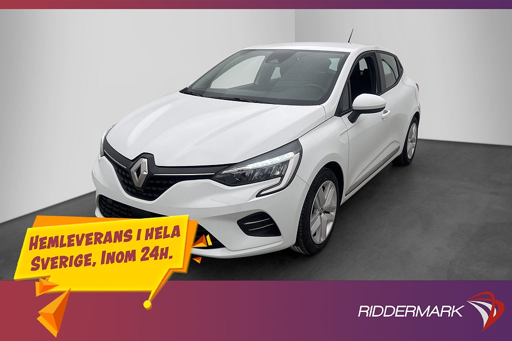 Renault Clio E-TECH Multimode 140hk Zen Sensorer Lane-Assist