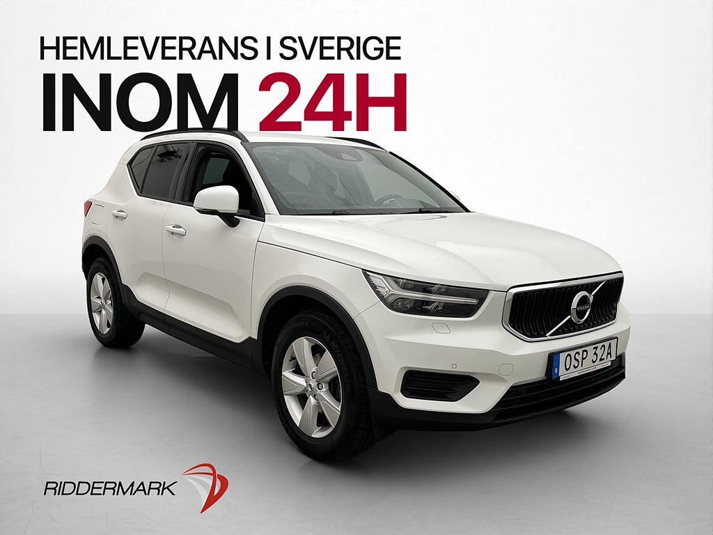 Volvo XC40 T3 163hk Värmare Kamera Nav Halvskinn VOC CarPlay
