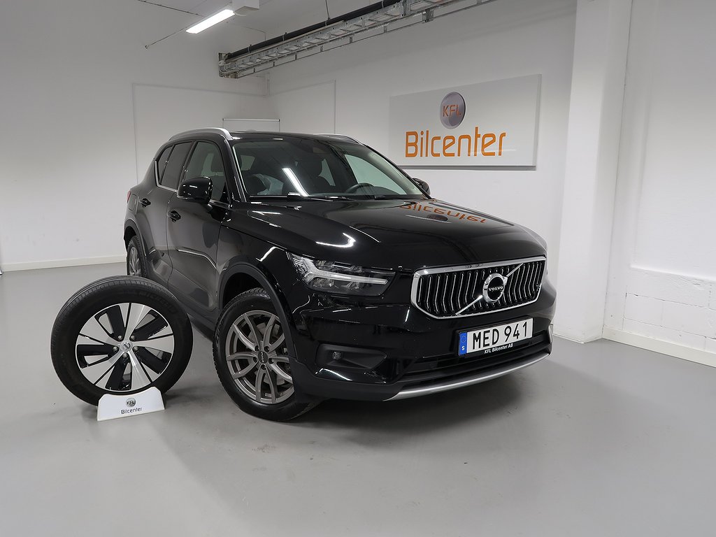 Volvo XC40 *KAMPANJ* Recharge T4 V-Däck ingår Pano-Skinn-Navi-Kamera-Värmar