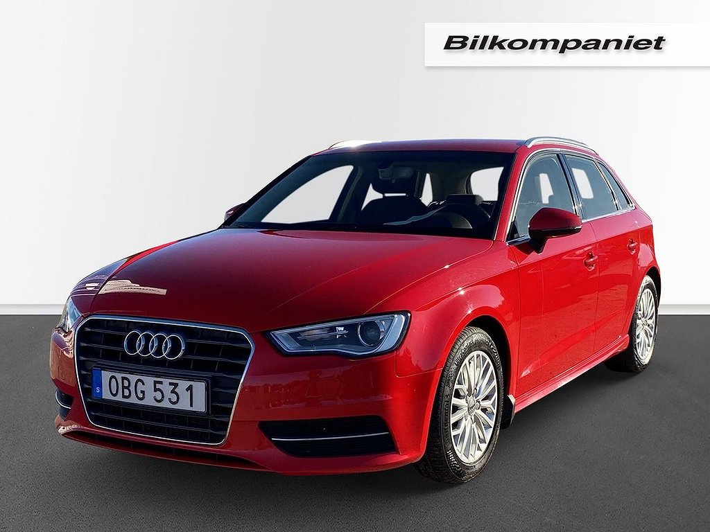 Audi A3 Sportback 1,6TDI, Ink Vinterhjul