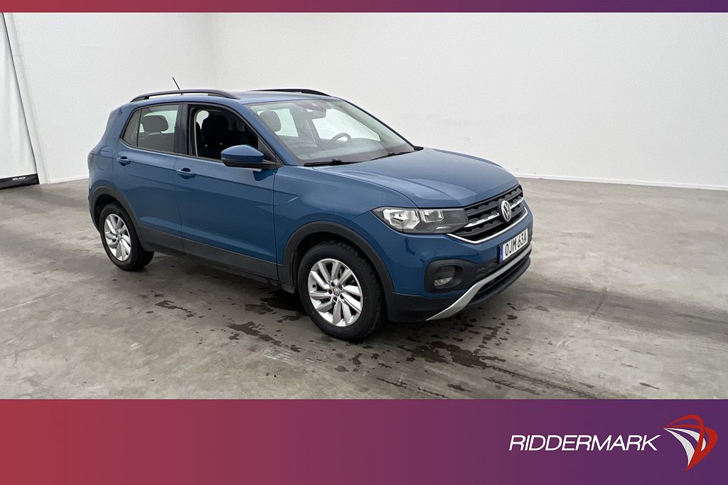 Volkswagen T-CROSS 1.0 TSI 95hk Base Sensorer 0,45l/Mil