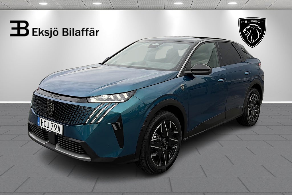 Peugeot 3008 GT Hybrid 145hk Automat /Backkamera/Navi/PDC/El Bagage