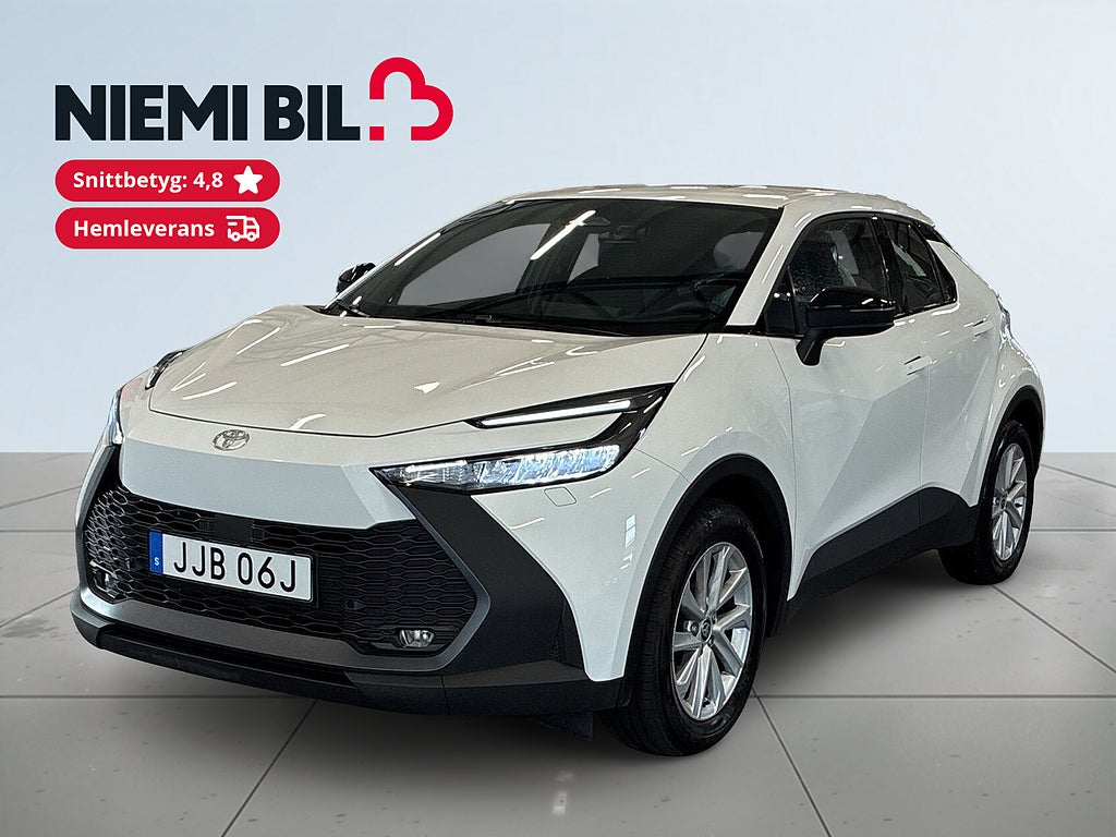Toyota C-HR PHEV e-CVT S&V-hjul/ Backkam/Rattvärm/Carplay/Keyless