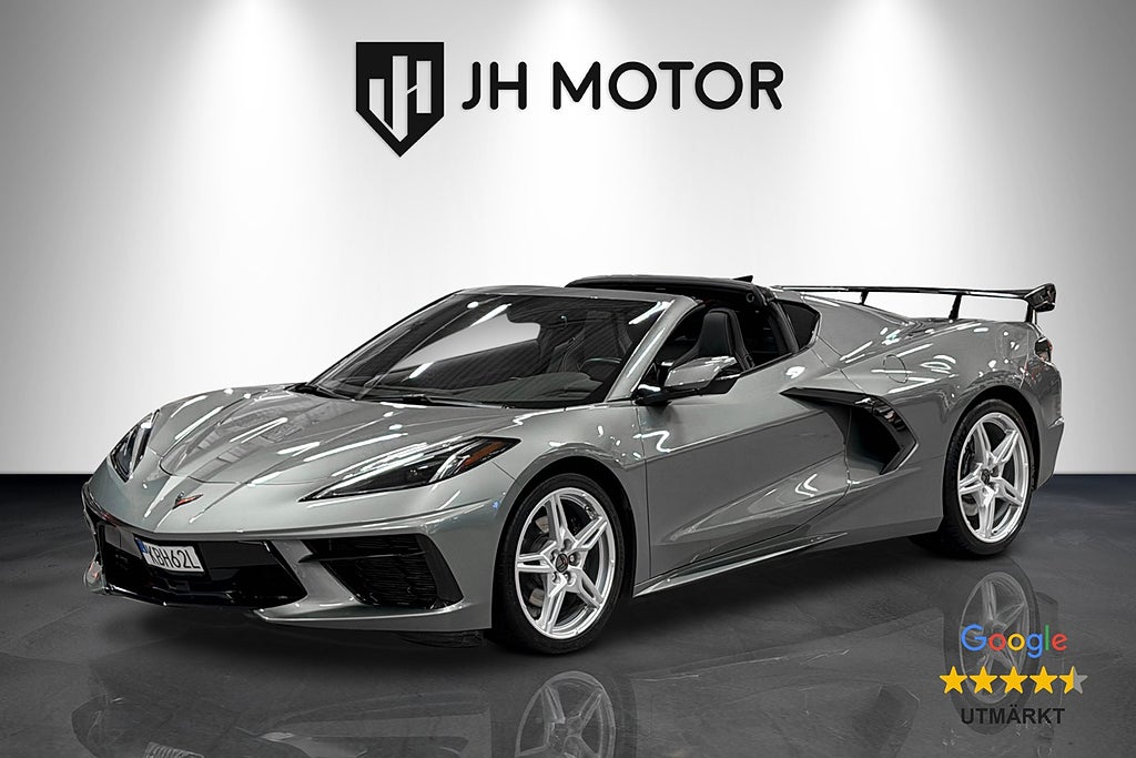 Chevrolet Corvette C8 Stingray Targa V8 6.2l 502hk BOSE/Kamera