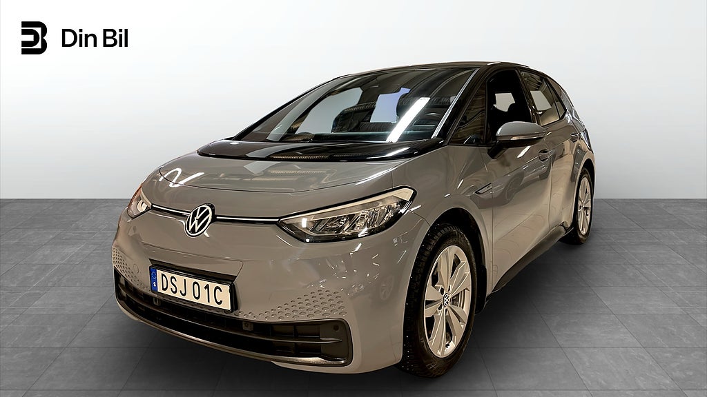 Volkswagen ID.3 Pro Perfomance 204hk V-Hjul Carplay Navi