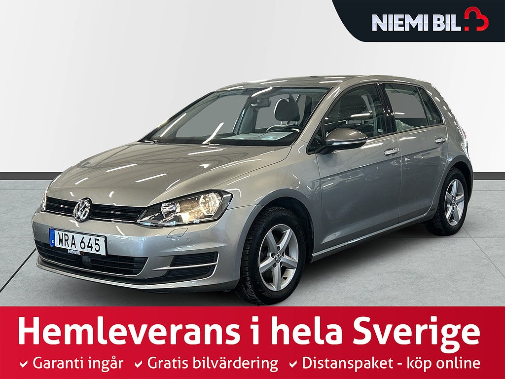Volkswagen Golf 5-dörrar 1.2 TSI S&V-hjul/Drag/Kamera/Psens/BT