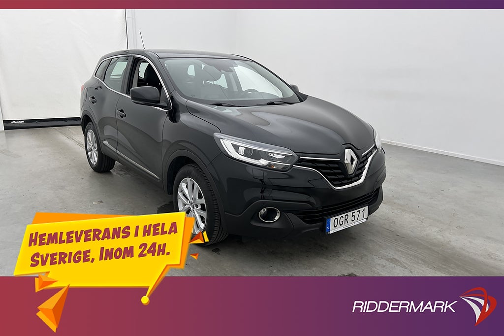 Renault Kadjar 1.5 dCi LIMITED P-Sensorer Keyless 0.38l/Mil
