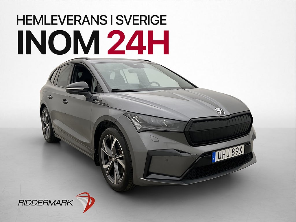 Skoda Enyaq iV 80x Sportline B-Kamera Värmare Drag Navi